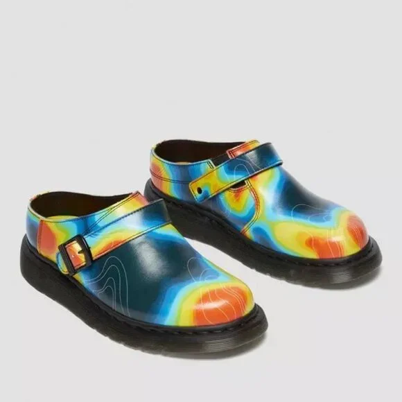 Dr. Martens Colorful Wave Mules - Picture 12 of 16